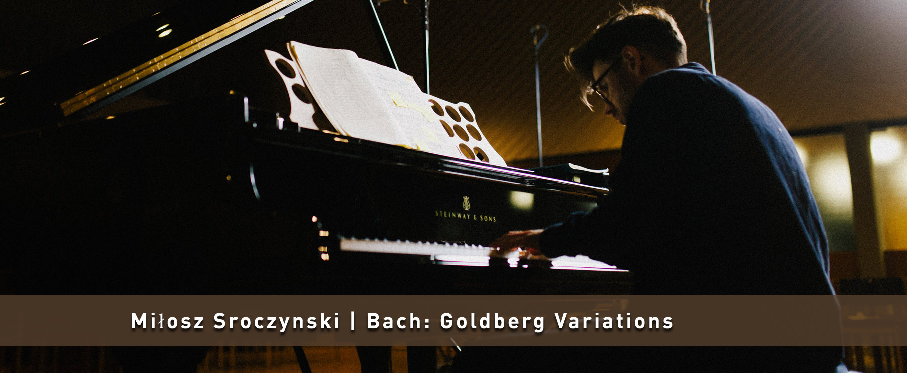 GENUIN News Miłosz Sroczyński will be touring to promote his album of Goldberg Variations starting February 18, 2026.