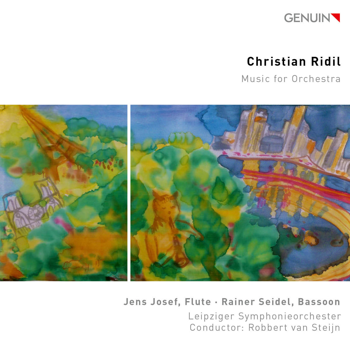 CD album cover 'Christian Ridil' (GEN 24903)