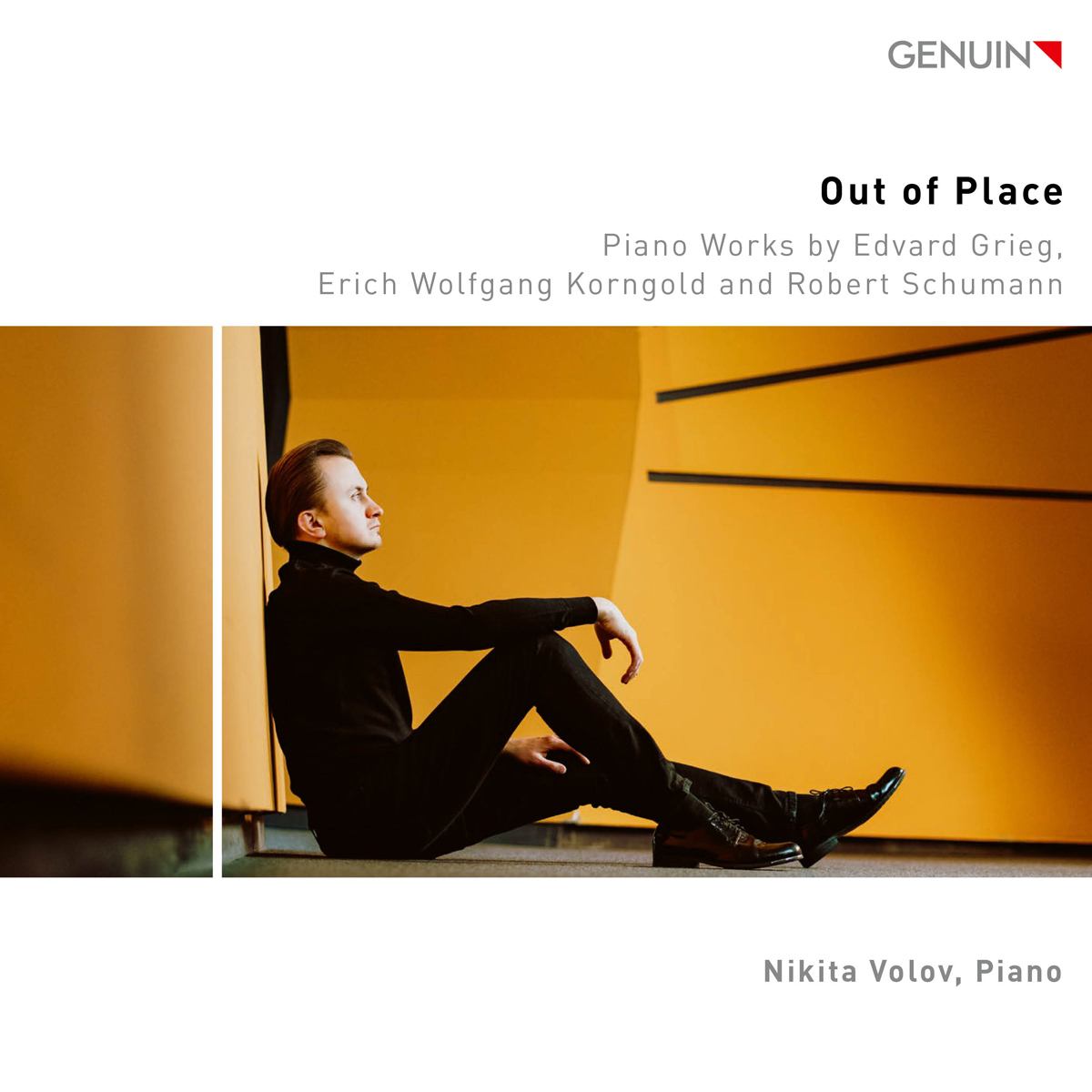 CD album cover 'Out of Place' (GEN 24879) with Nikita Volov