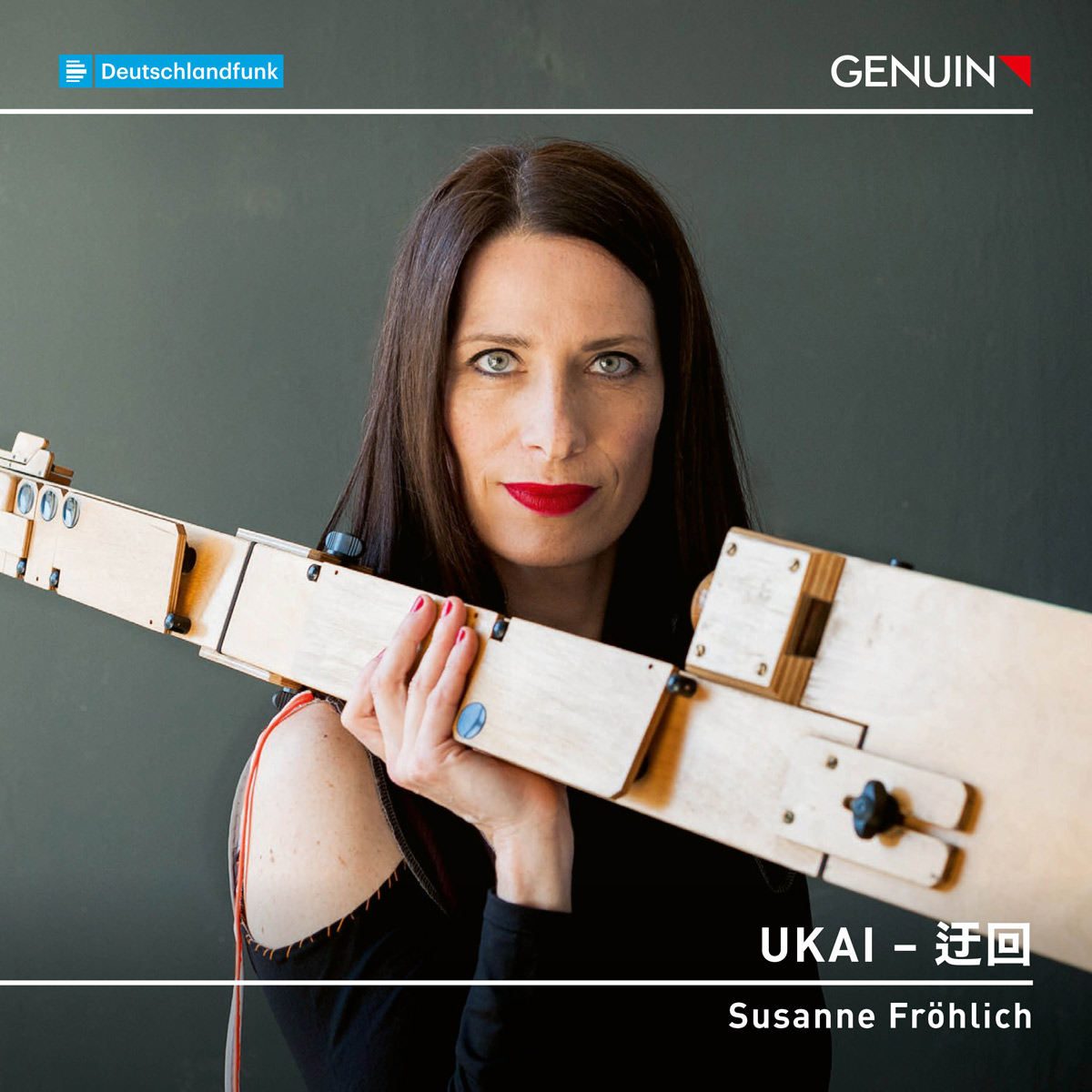 CD album cover 'UKAI – 迂回' (GEN 25883) with Susanne Fröhlich