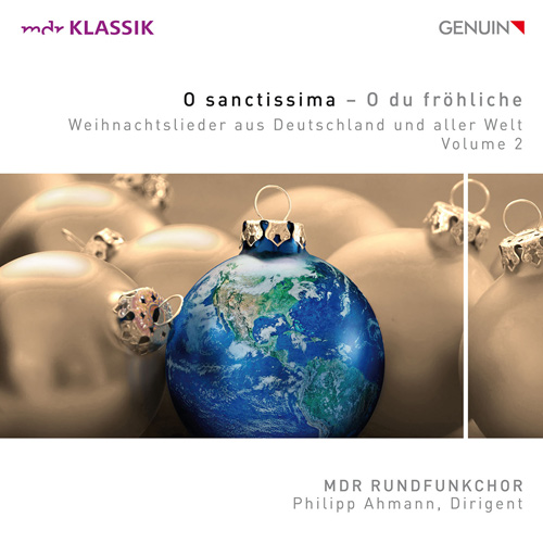 forwardCD album cover 'O sanctissima – O du fröhliche' (GEN 17484) with MDR-Rundfunkchor, Philipp Ahmann