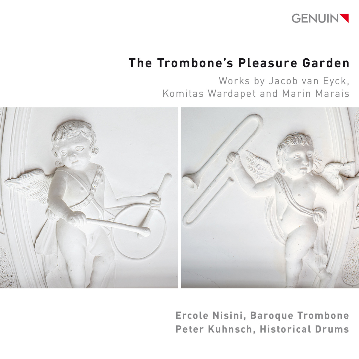 CD album cover 'The Trombone’s Pleasure Garden' (GEN 25924)