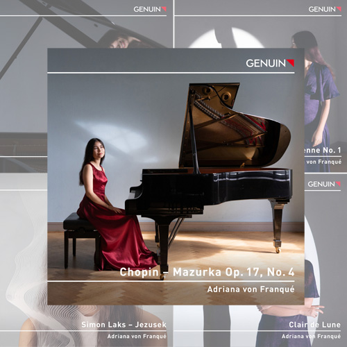 CD album cover 'Mazurka Op. 17 No. 4' (GEN 24907d) with Adriana von Franqué