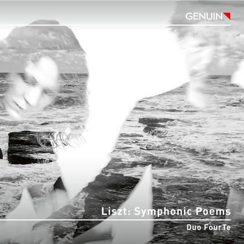 Liszt: Symphonic Poems CD album cover 'Liszt: Symphonic Poems' (GEN 25916) with Duo FourTe