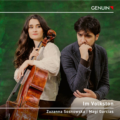 Im Volkston (In Folk Style) forwardCD album cover 'Im Volkston (In Folk Style)' (GEN 25922) with Zuzanna Sosnowska, Magí Garcías
