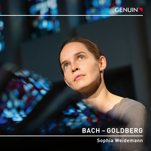 BACH – GOLDBERG forwardCD album cover 'BACH – GOLDBERG' (GEN 25941) with Sophia Weidemann