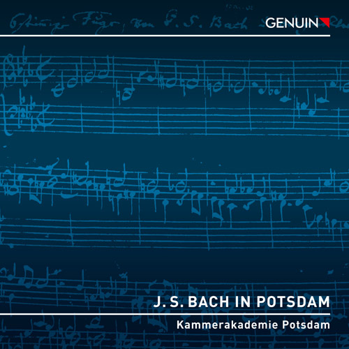 J. S. Bach in Potsdam CD album cover 'J. S. Bach in Potsdam ' (GEN 26985d) with Kammerakademie Potsdam