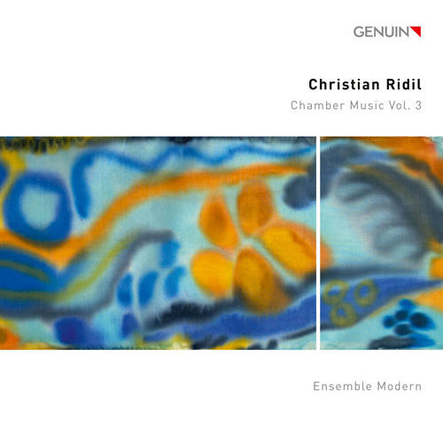 Christian Ridil CD album cover 'Christian Ridil' (GEN 26980) with Christian Ridil, Ensemble Modern