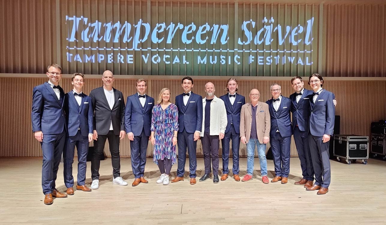 Octavians win 2nd prize at the international a cappella competition in Tampere