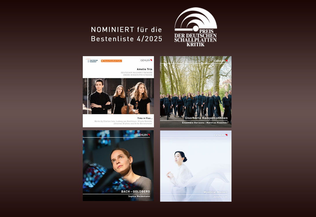 Longlist 4/2025 of the German Record Critics' Award has been published